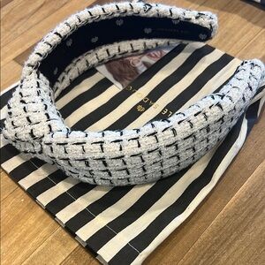 Lele Sadoughi Tweed Headband